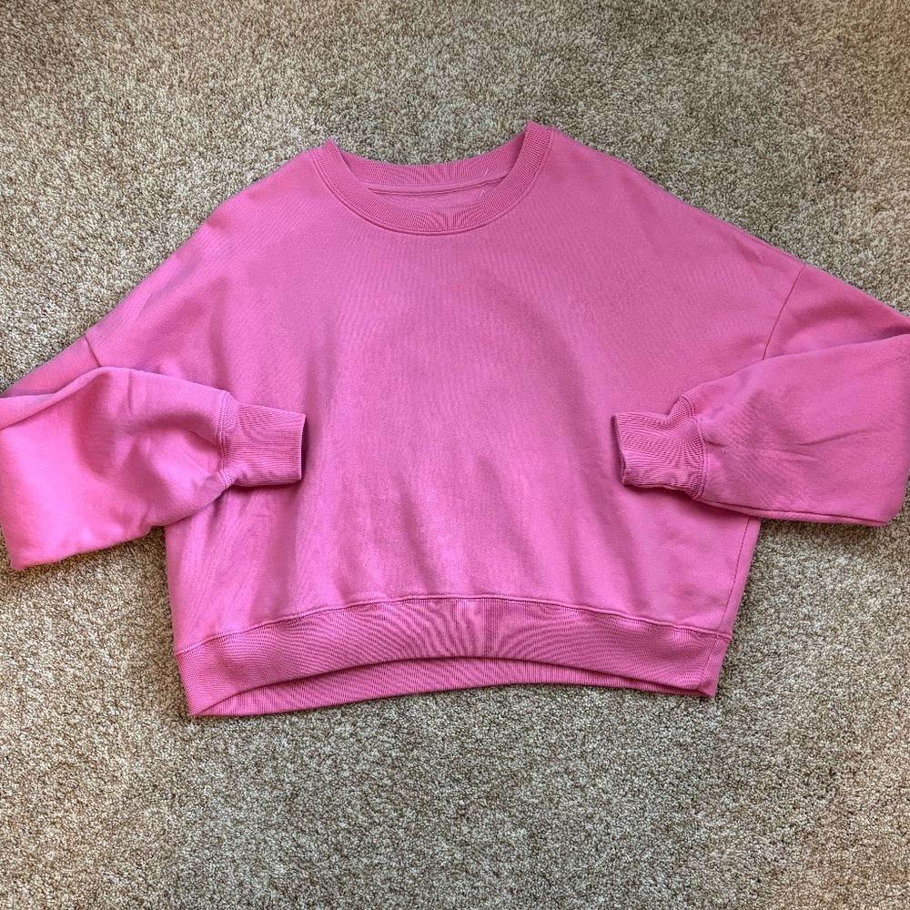 Hollister Easy Crew Fleece Sweatshirt